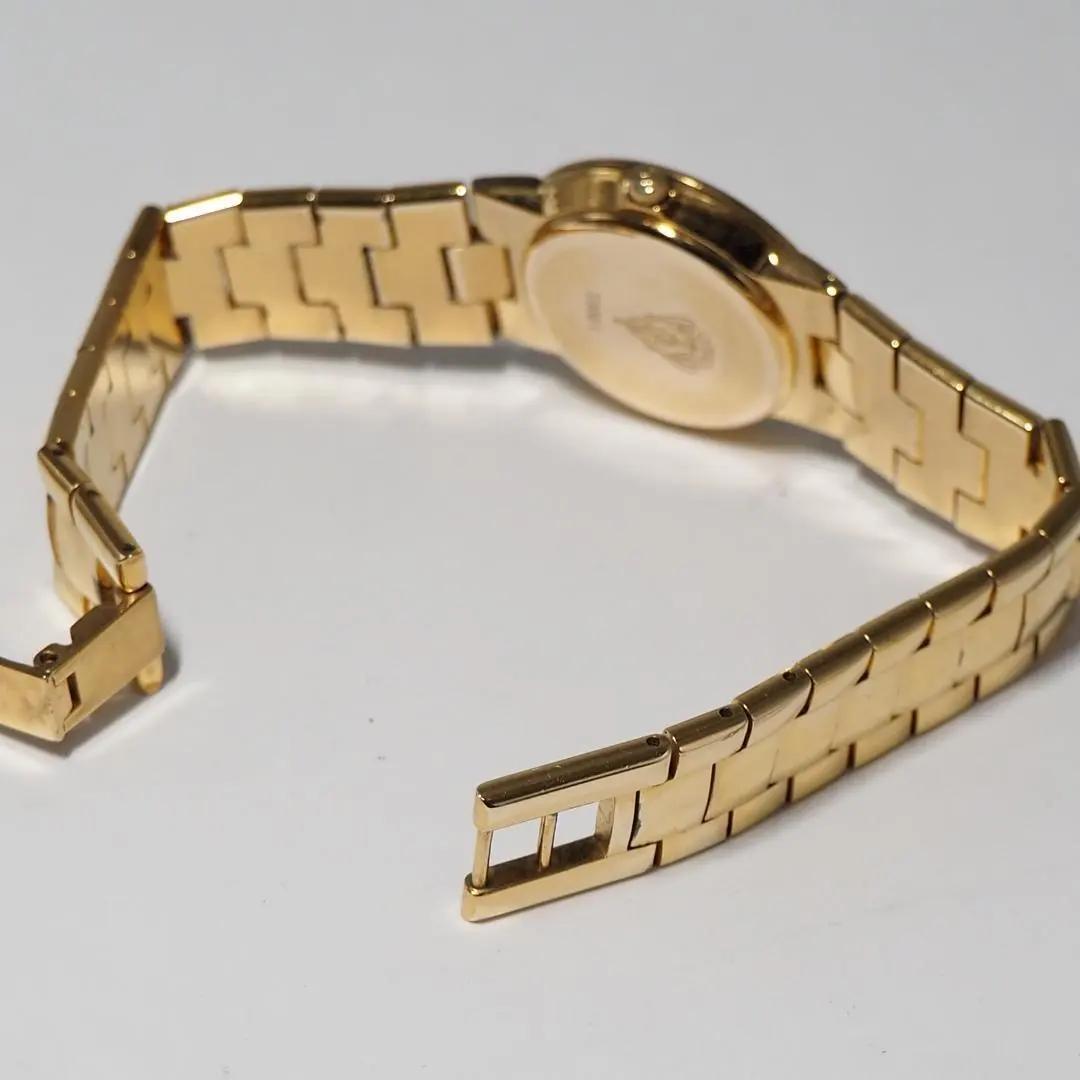 美品 グッチ GUCCI 3300L ローマン ゴールド文字盤 腕時計 F691