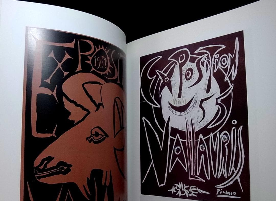 洋書 Picasso a Vallauris Linogravur