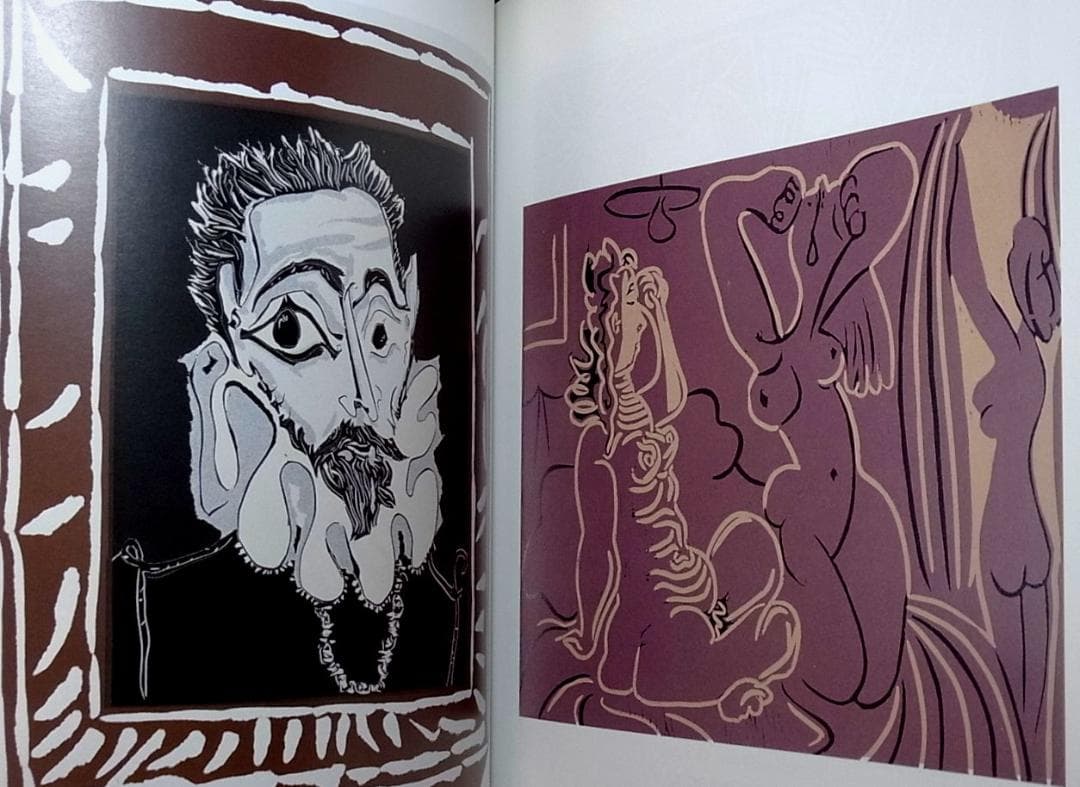 洋書 Picasso a Vallauris Linogravur