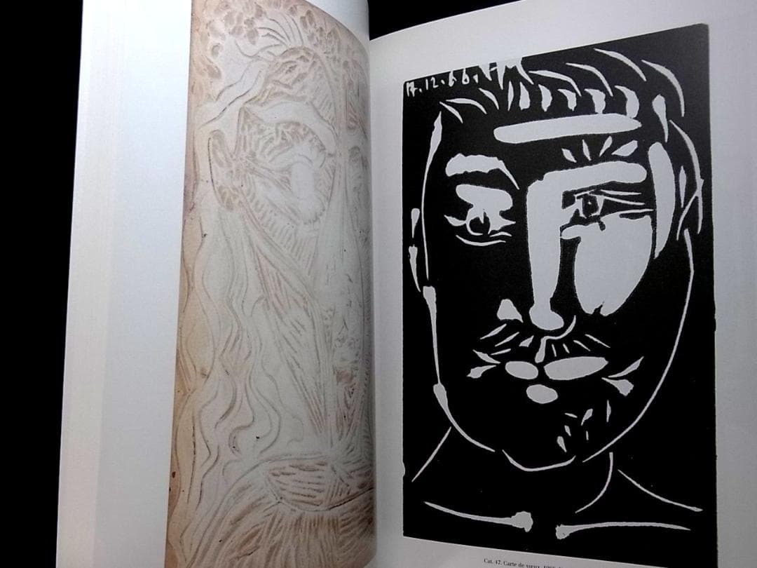 洋書 Picasso a Vallauris Linogravur