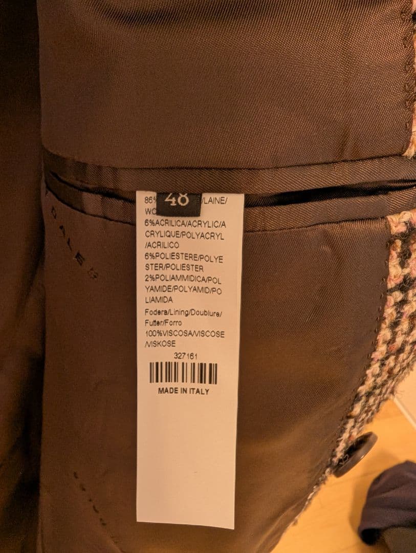 BRIANDALESブライアンダレス チェスターコートラルディーニタリアトーレ