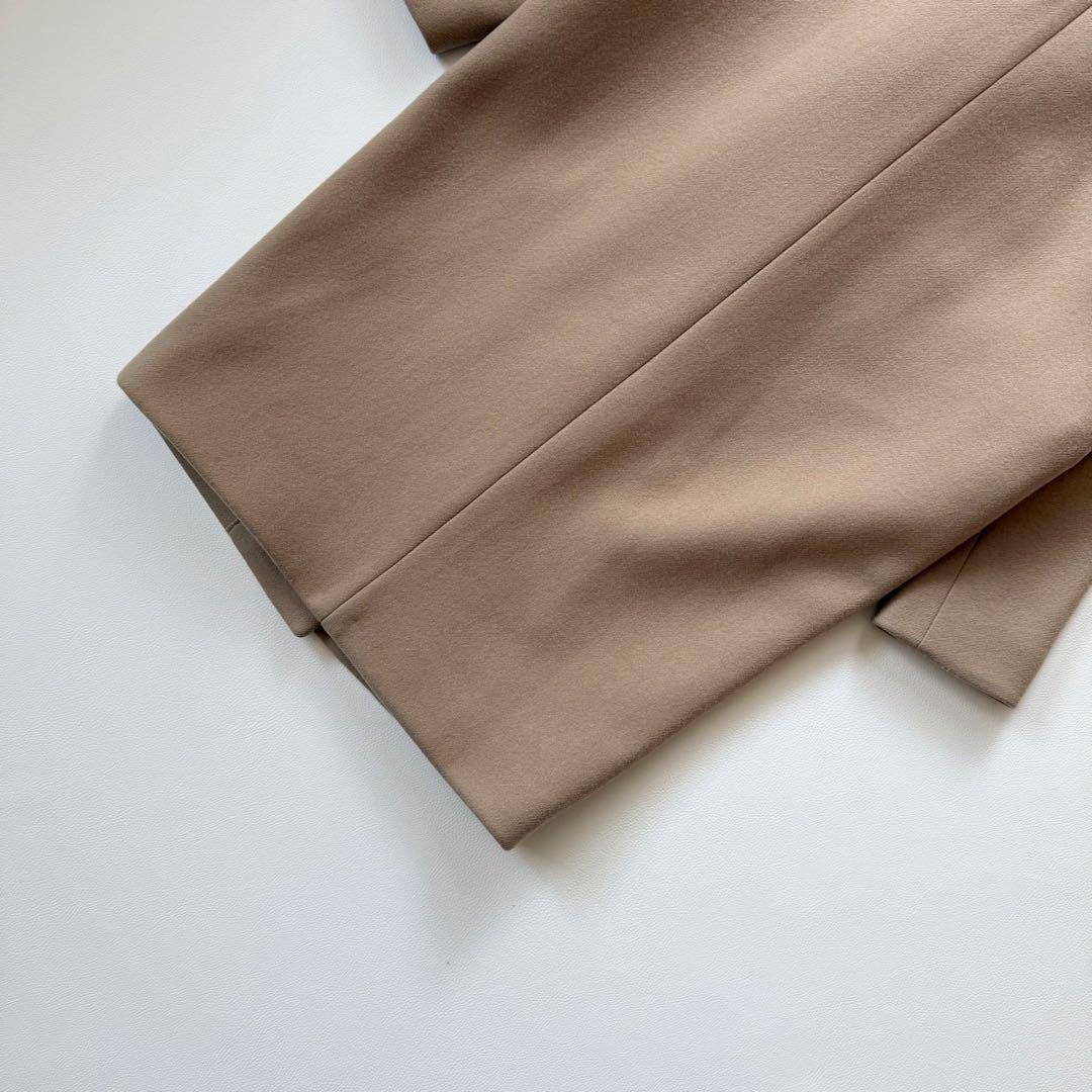 希少✨エンフォルド　カシミヤ混 メルトンチェスターコート　コクーン　ベージュ　M