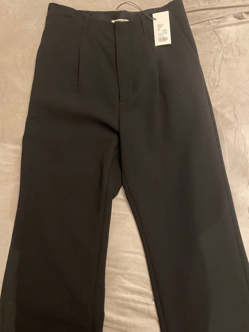 パンツ TENSE WOOL DOUBLE CLOTH WIDE SLACKS 3