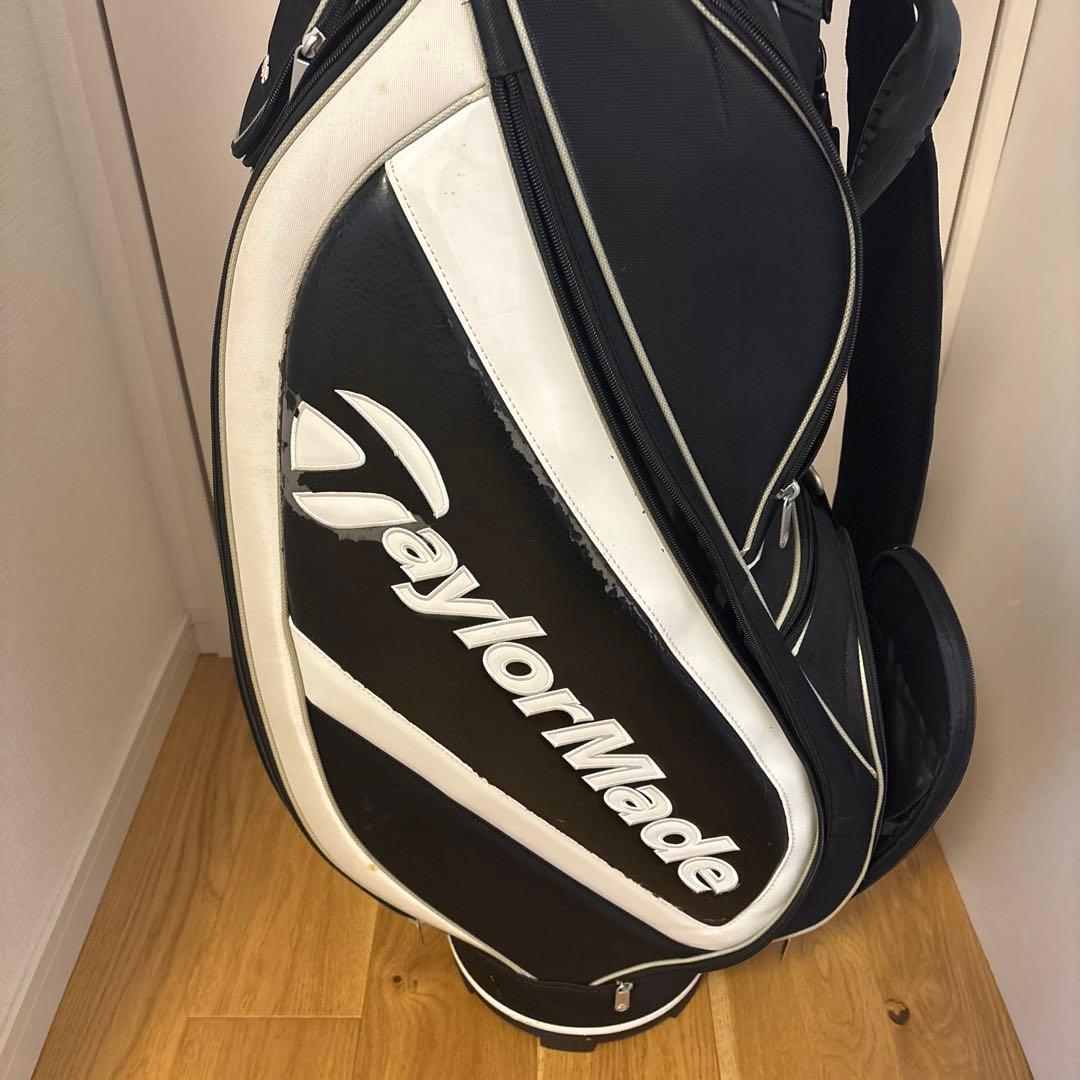 TaylorMade キャディバッグ ブラック/ホワイト