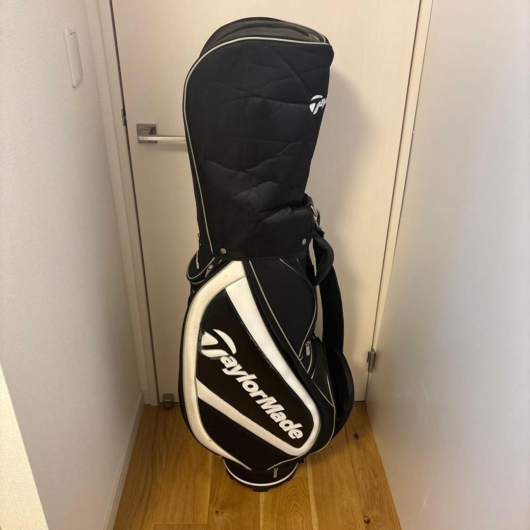 TaylorMade キャディバッグ ブラック/ホワイト