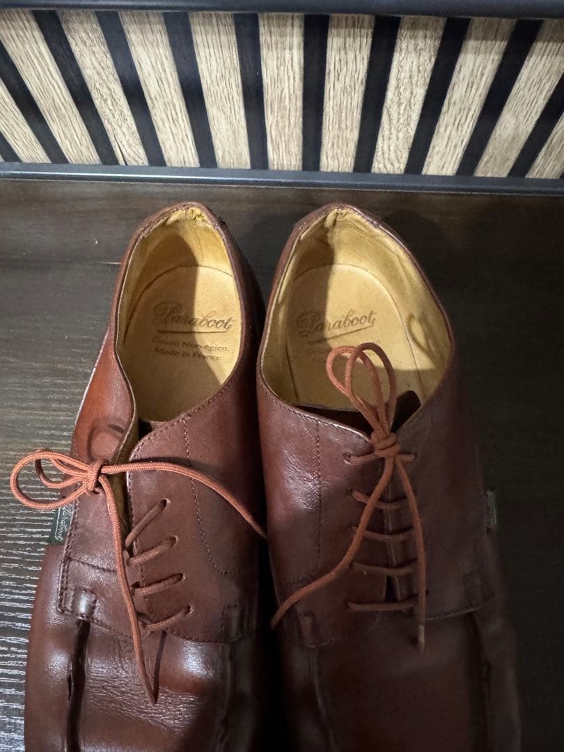 パラブーツ　シャンボード　Paraboot ブラウン系