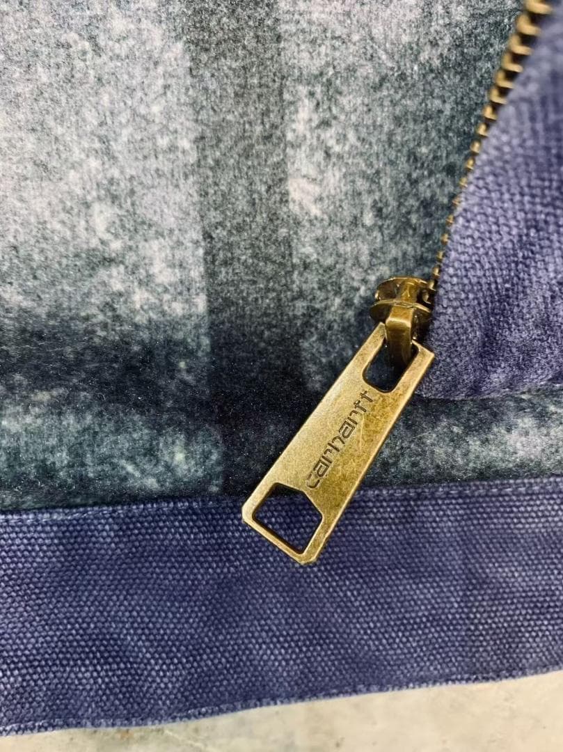 ✨希少 Carhartt×Stussy ネイビー デニムジャケットxl