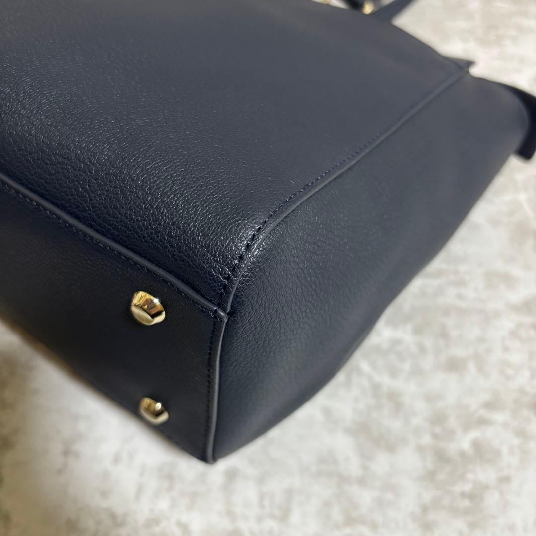 H189 極美品✨ポールスミス　トートバッグ　インセットクロスオーバーストライプ