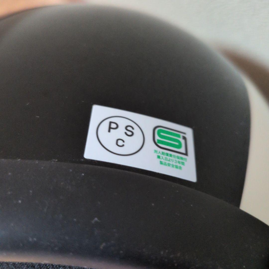 small Buco ジェットヘルメット 黒 白 バブルシールド サイズ不明