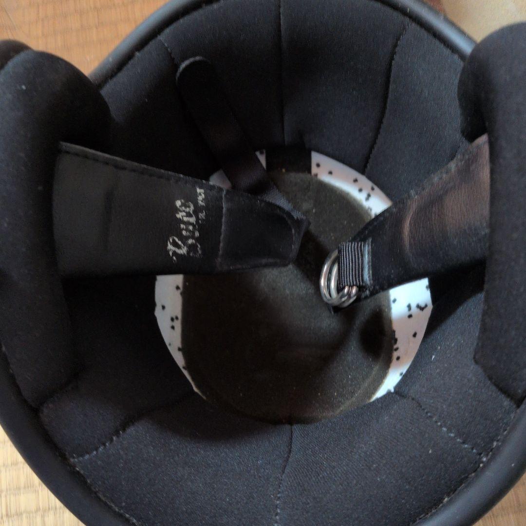 small Buco ジェットヘルメット 黒 白 バブルシールド サイズ不明