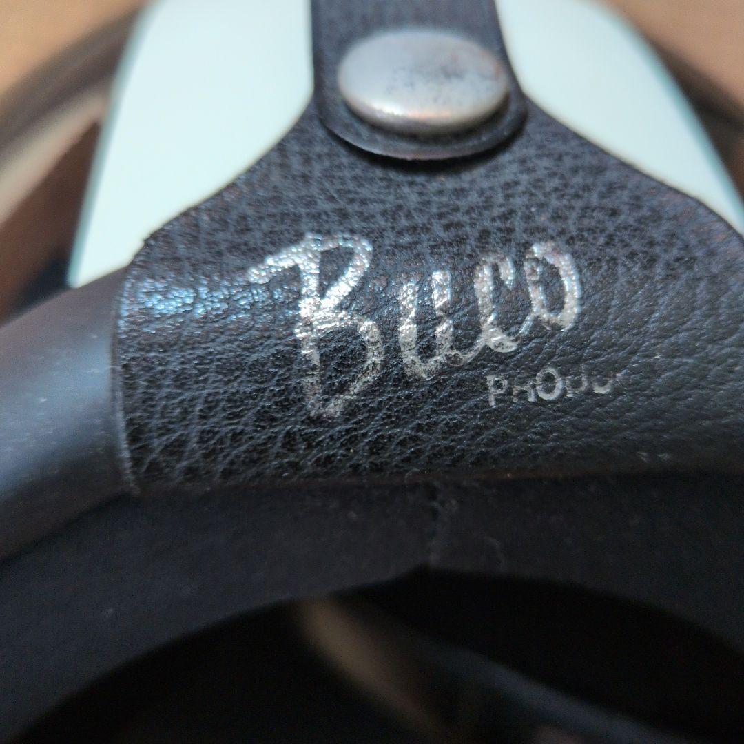 small Buco ジェットヘルメット 黒 白 バブルシールド サイズ不明