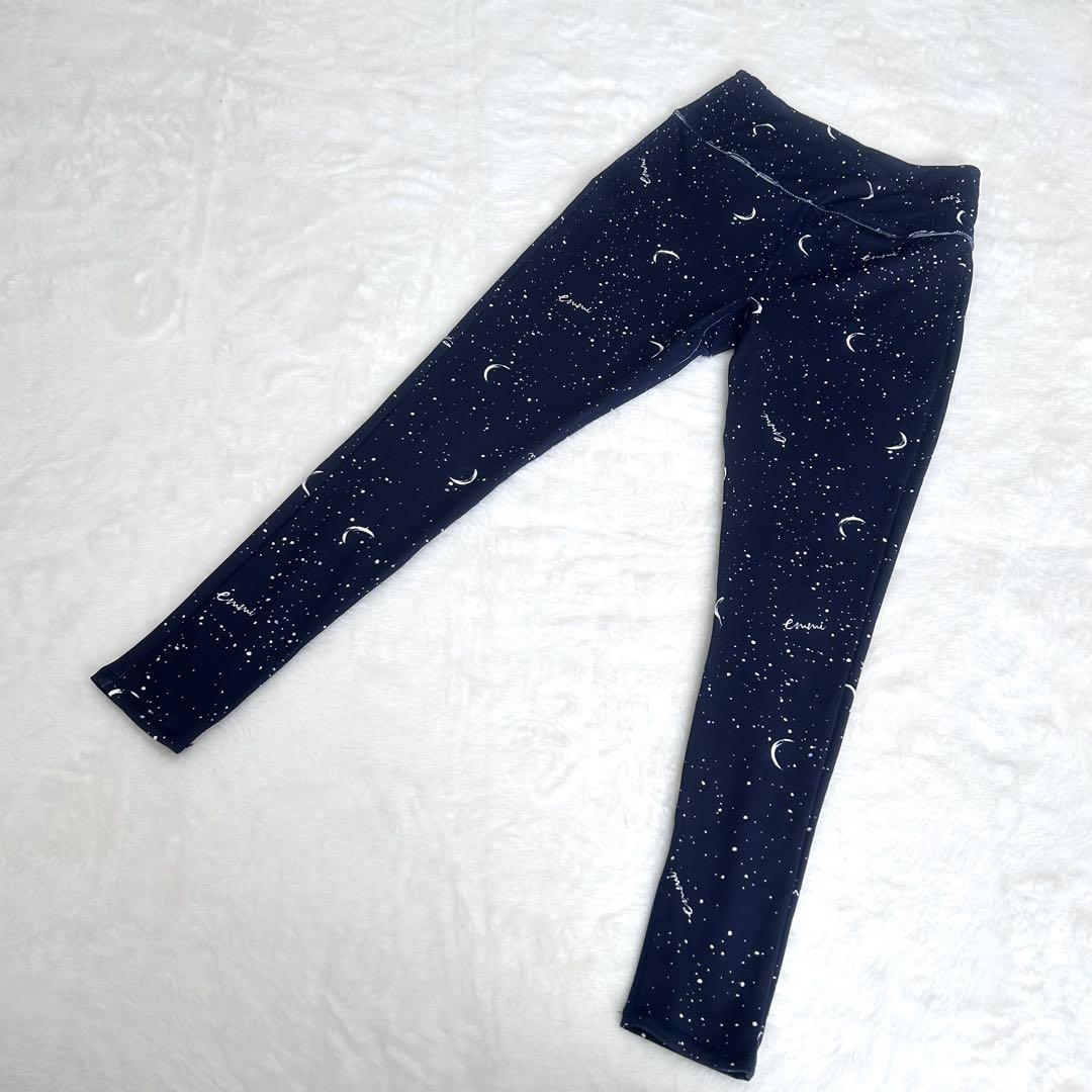 emmi yoga エミヨガ 月 moon ヨガウェア　セットアップ 上下 ０
