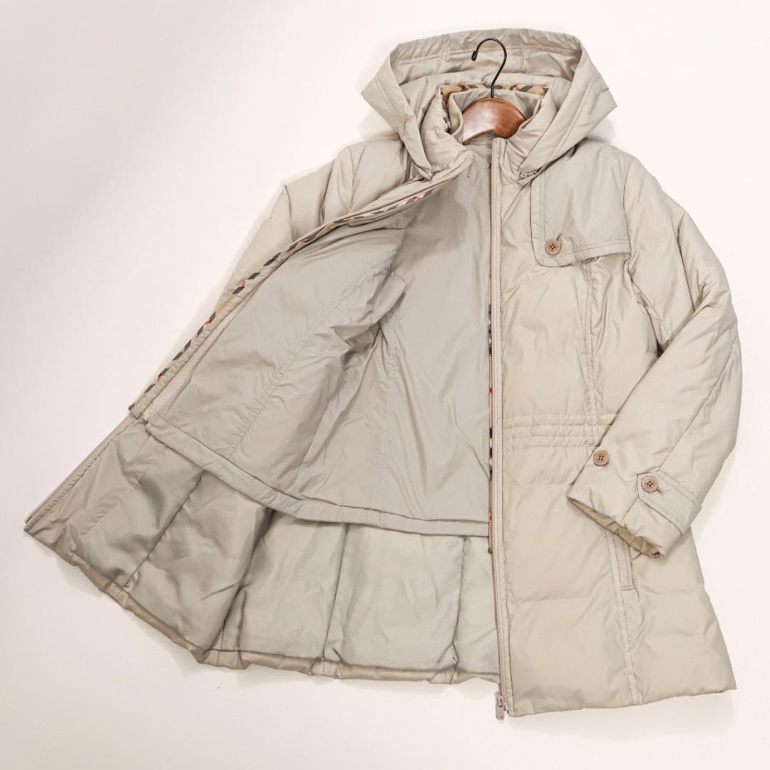 H3010-154バーバリーゴルフ　2wayダウンコート　ベストとして着用可