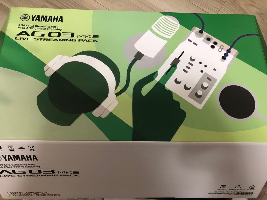 P*ん様 値段操作発言禁止　YAMAHA AG03 MK2 ライブストリーミング