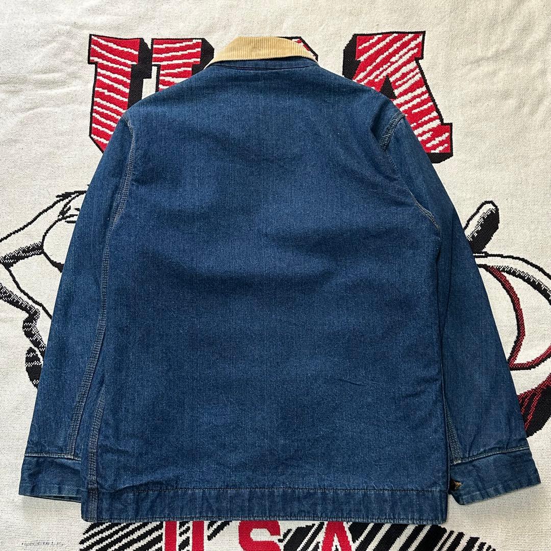 【美品】60s 70s SEARS シアーズ デニムカバーオール ブランケット