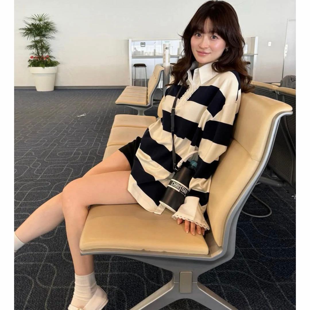 【新品未使用】Bibiy. FRANCINE RUGBY TOP ビビィ即日発送