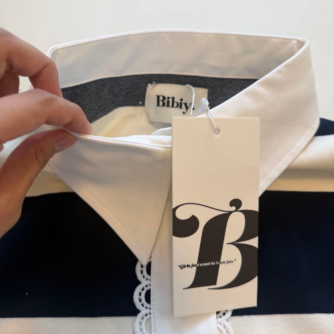 【新品未使用】Bibiy. FRANCINE RUGBY TOP ビビィ即日発送