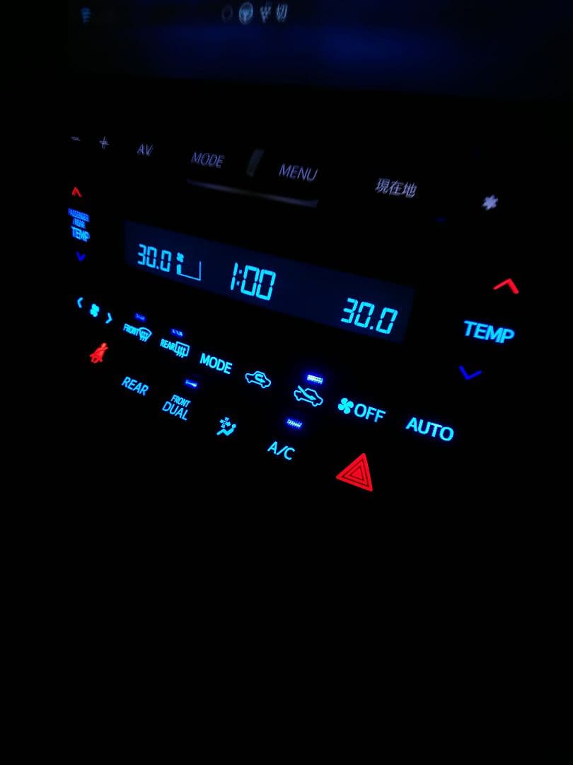 優一 木村　エアコンパネル　ヴェルファイア　アルファード