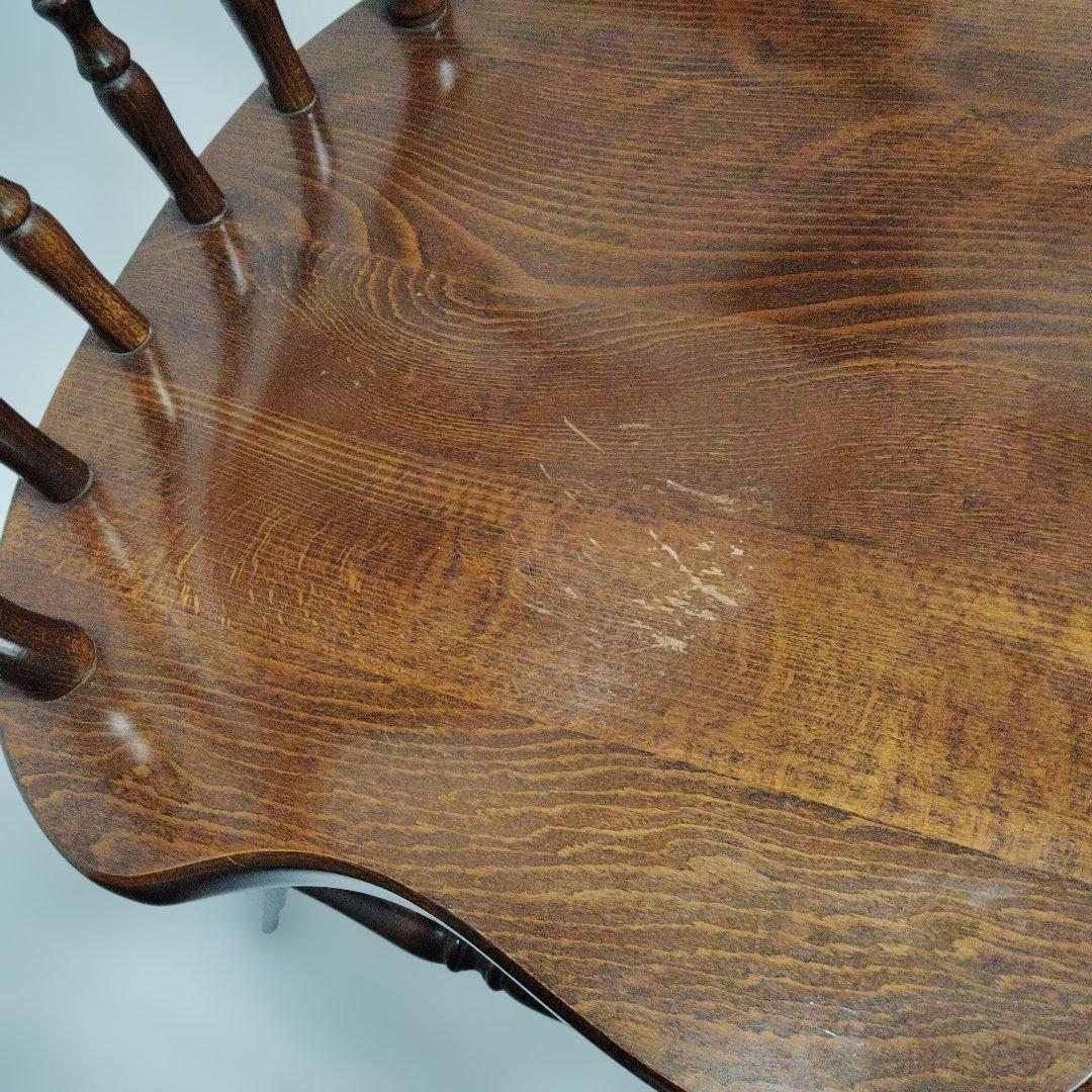 アンティーク　飛騨産業　 ウィンザーチェア　キツツキマーク　2脚セット