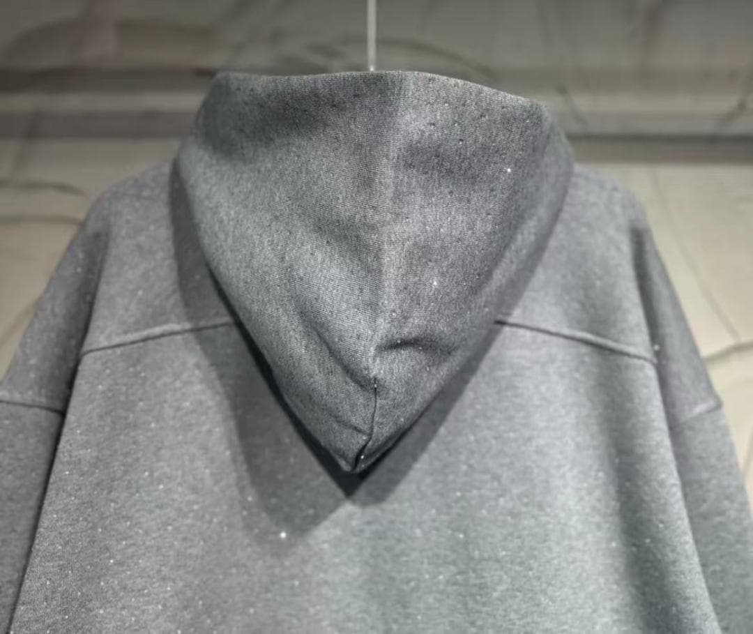 alexanderwang グレー ジップアップパーカー Mサイズ