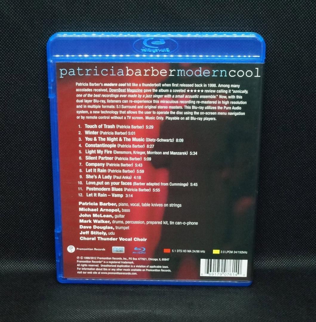 【Blu-ray Audio】パトリシア・バーバー 「モダン・クール」サラウンド