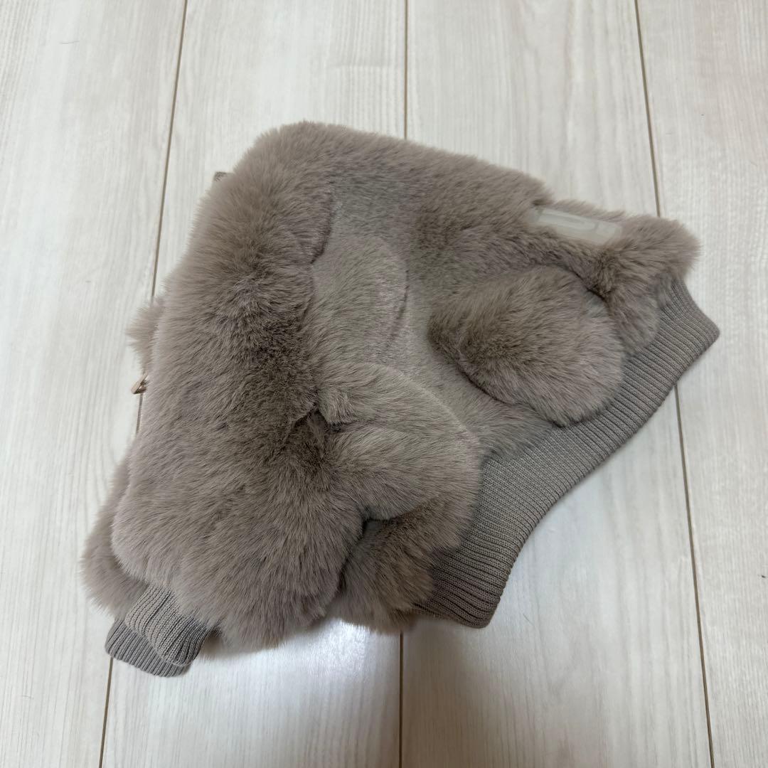 ushh エコファージップアップブルゾン