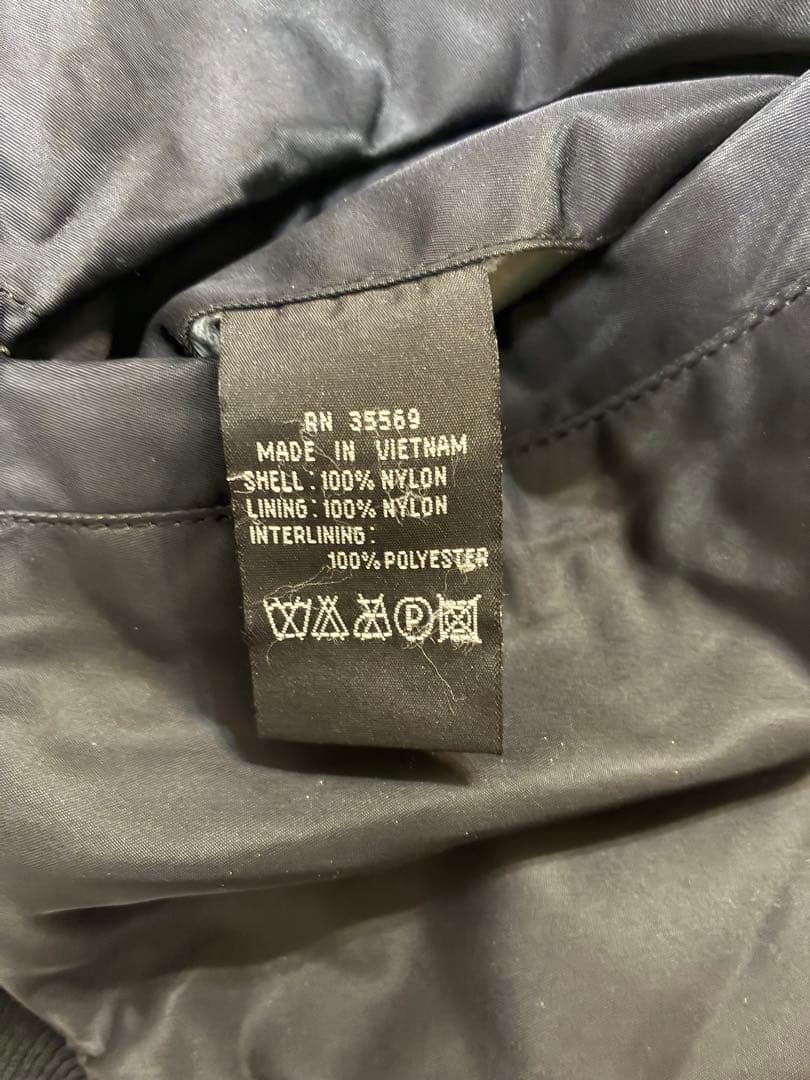 Alpha type n2b ma1 リバーシブルジャケット M 黒