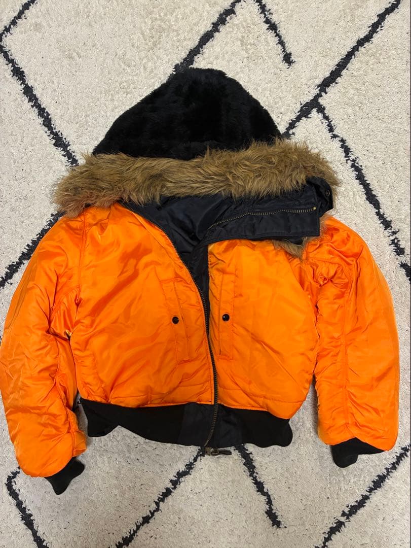 Alpha type n2b ma1 リバーシブルジャケット M 黒