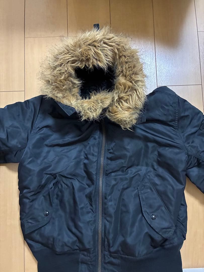 Alpha type n2b ma1 リバーシブルジャケット M 黒