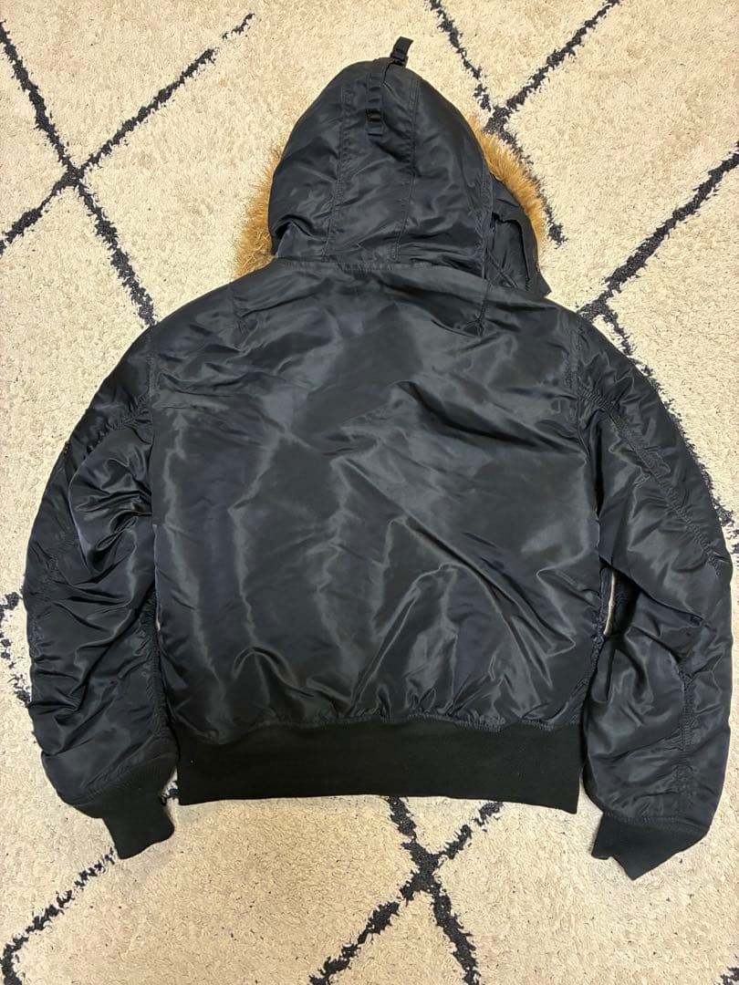 Alpha type n2b ma1 リバーシブルジャケット M 黒