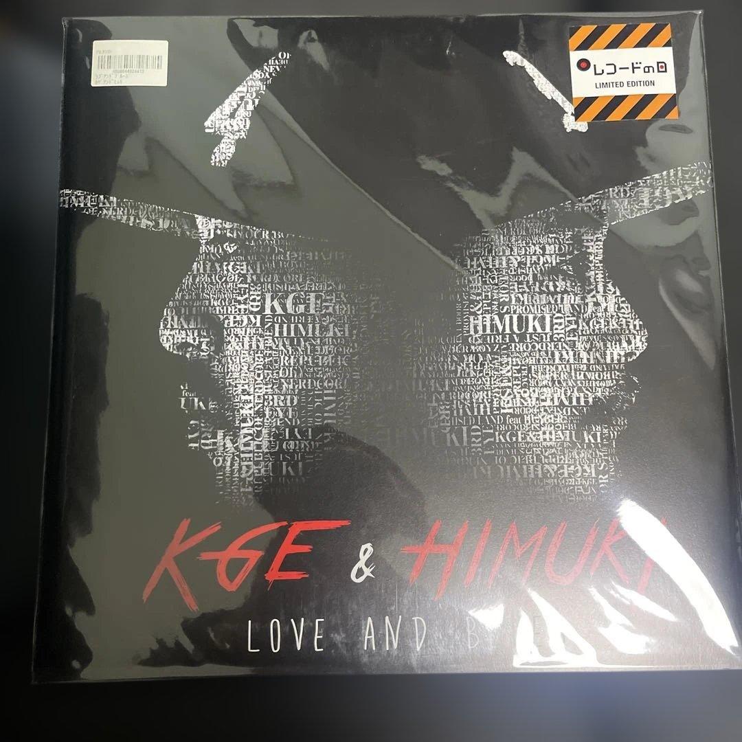 KGE & HIMUKI LOVE AND BLUES レコード12inch