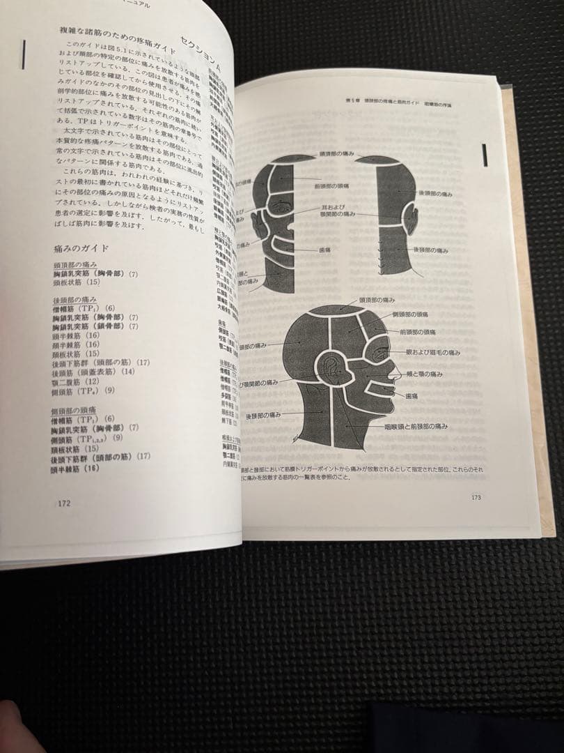 トリガーポイントマニュアル　筋膜痛と機能障害　第一巻　頭頸部編　値上げ予定