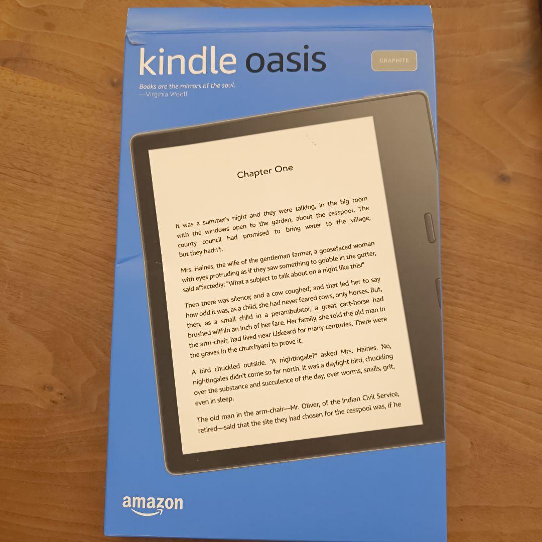 「広告なしver」 Kindle oasis 第10世代 32GB Wi-Fi
