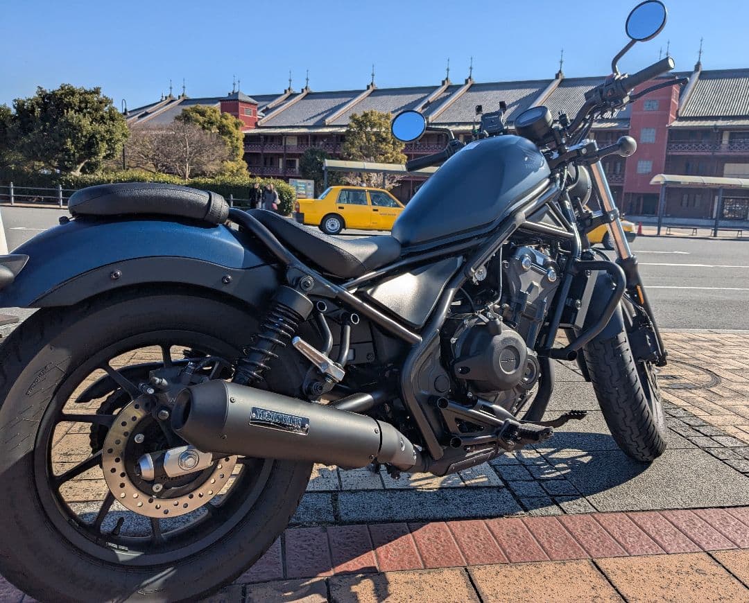 モリワキMORIWAKIスリップオンマフラー レブル500