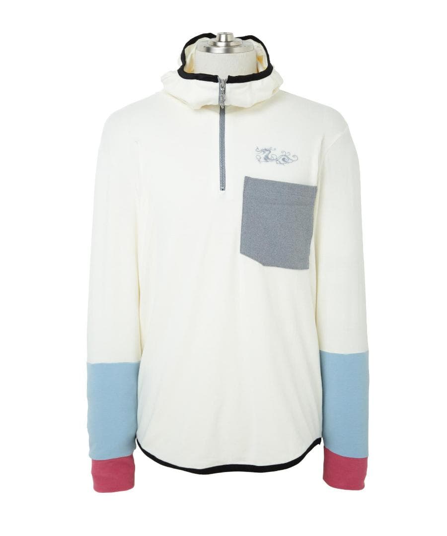 新品☆ダンスウィズドラゴン SMOOPHフーディー☆アウター☆白☆XLサイズ