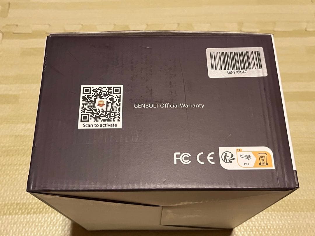 GENBOLT GB216H-4G 防犯カメラ microSD付 未使用近い