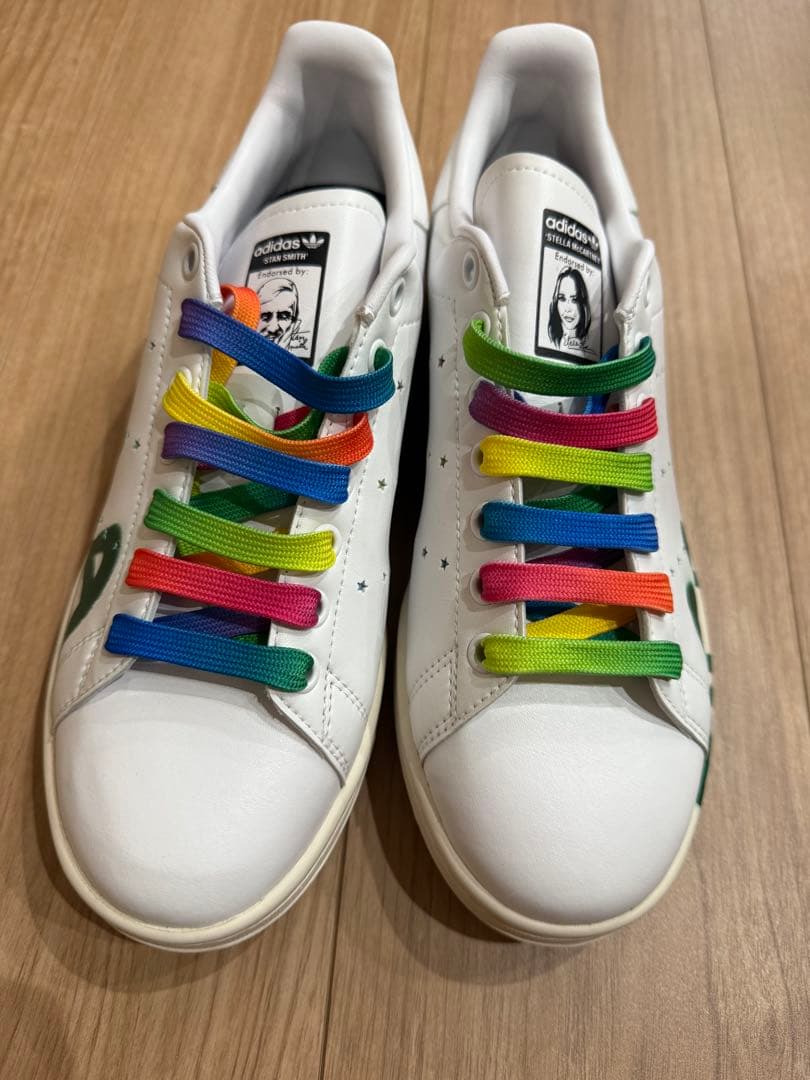 ステラマッカートニー　アディダス　スニーカー　裏張り済