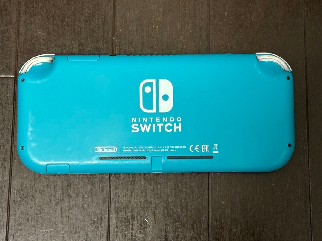 Nintendo Switch Lite ターコイズ　箱、ACアダプター付き