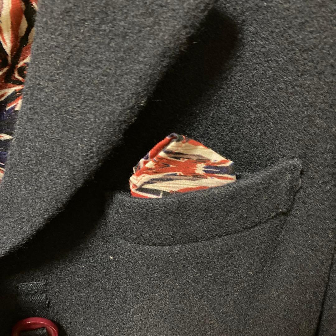 ポールスミス　コート　ネイビー　ユニオンジャック