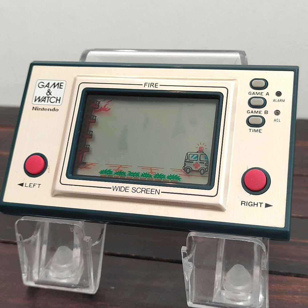 ファイア　ワイドスクリーン　任天堂　ゲームウォッチ