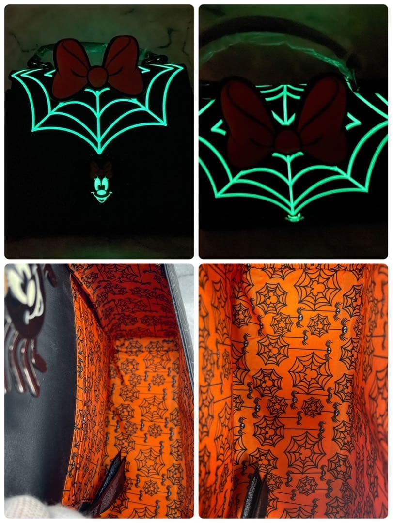 激レア✨光る⭐️ハロウィンミニーチェーンショルダー ラウンジフライ　海外ディズニー