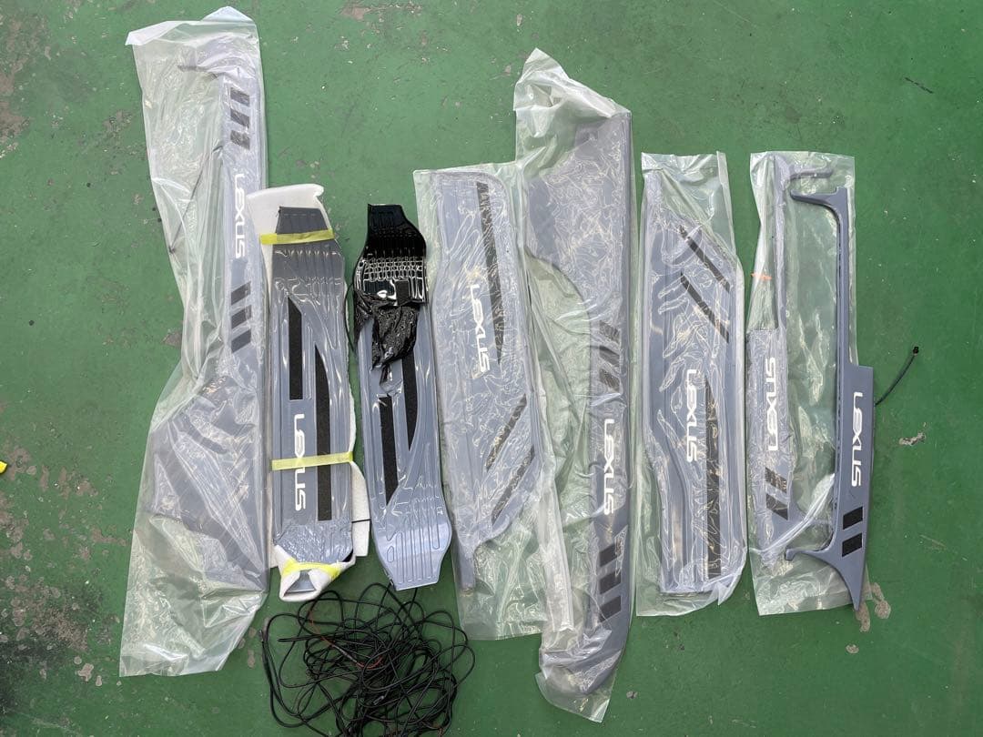 アルファード ヴェルファイア 30系 LED スカッフプレート　LM