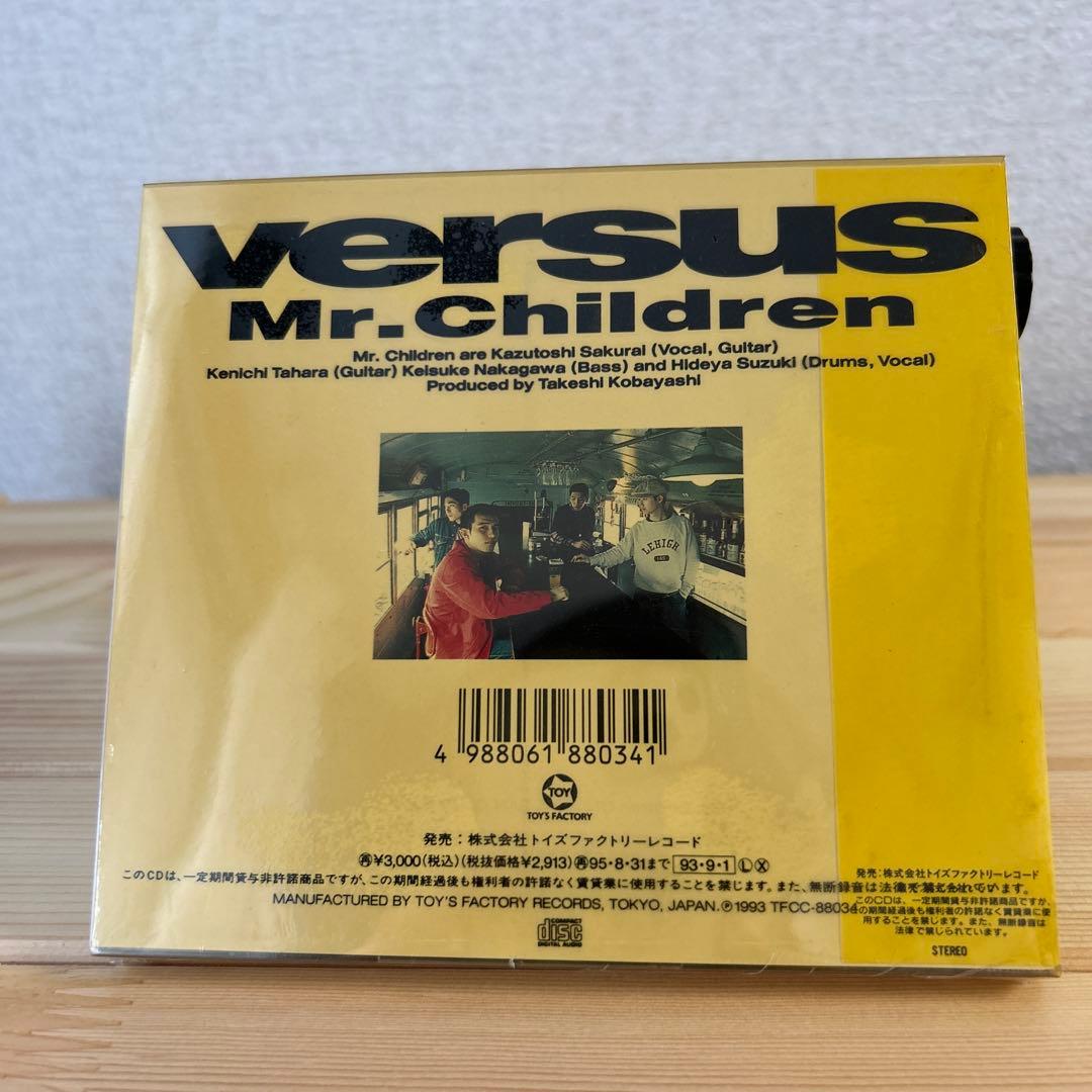 わ*だ様 Mr.Children 「versus」初回限定盤 1993年 貴重な