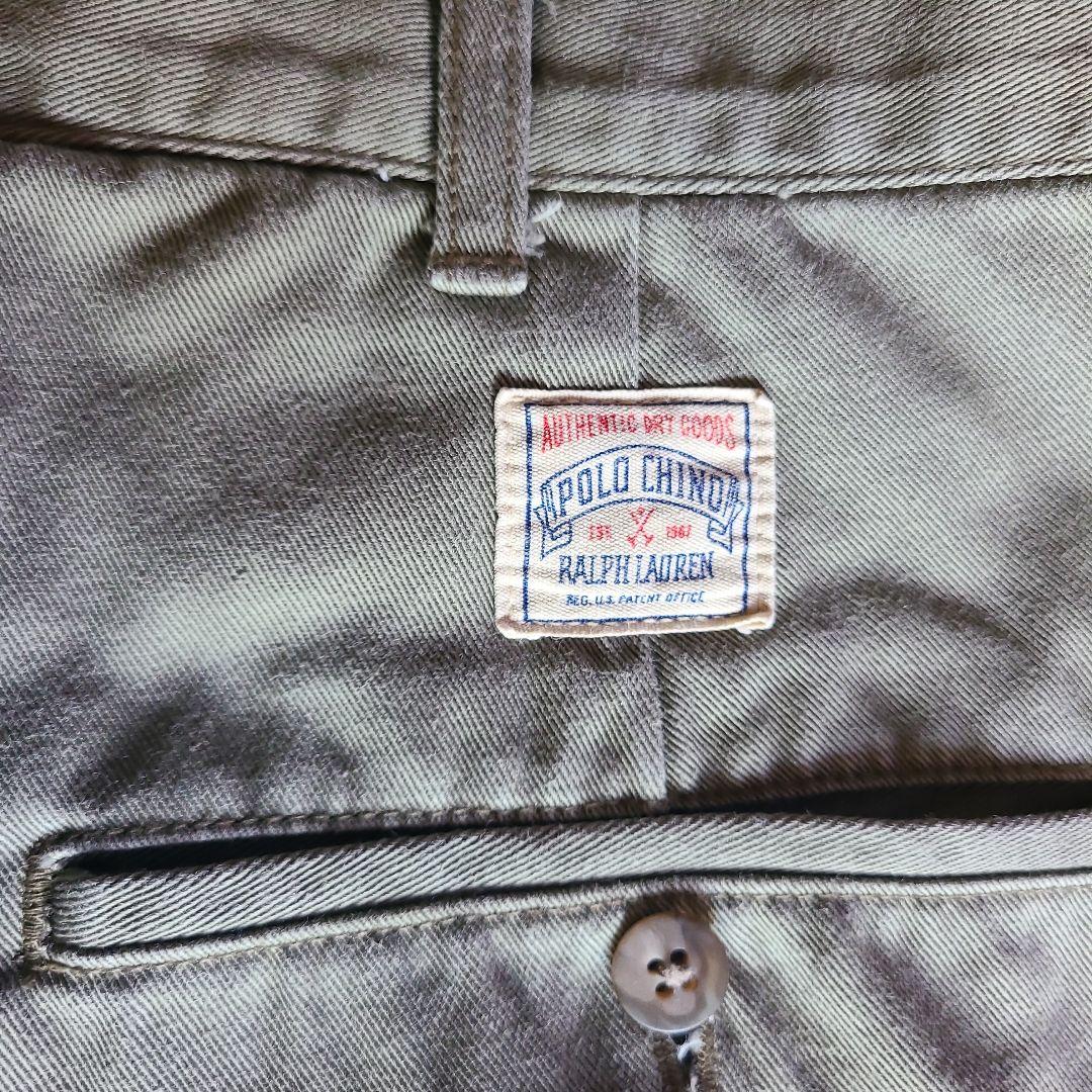 90s Polo by Ralph Lauren ポロチノ カーキ 84