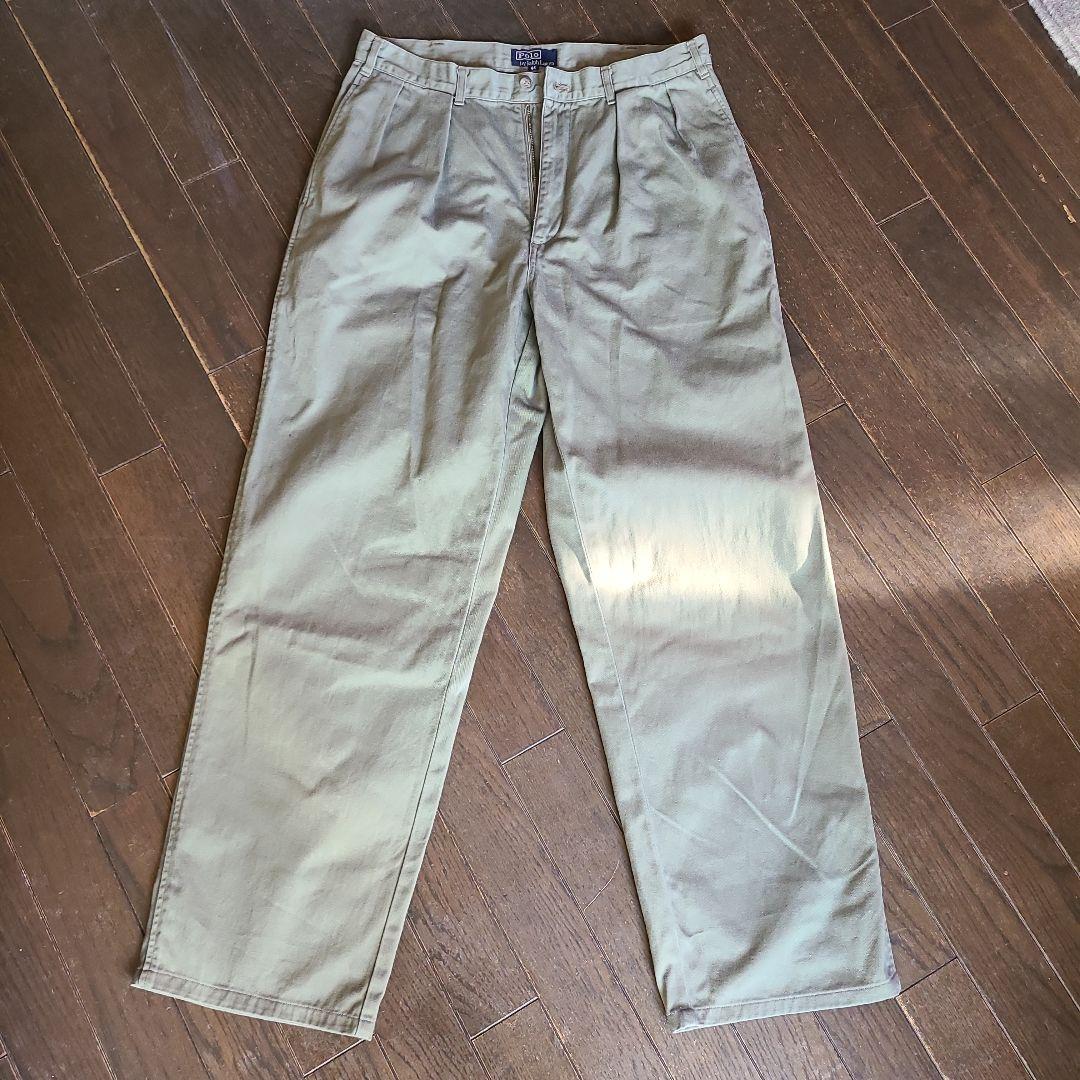 90s Polo by Ralph Lauren ポロチノ カーキ 84