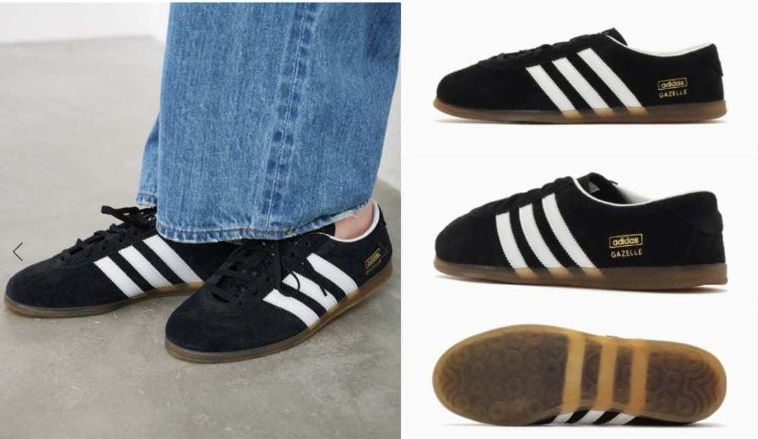 アディダス⭐︎GAZELLE LO PRO W ガゼルLo Pro シューズ 現行
