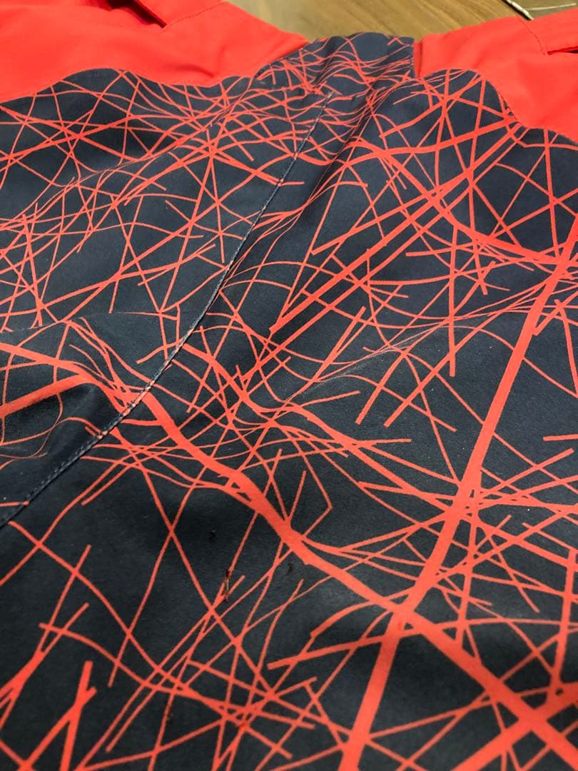 FABLICE スキーウェア 赤黒 SS