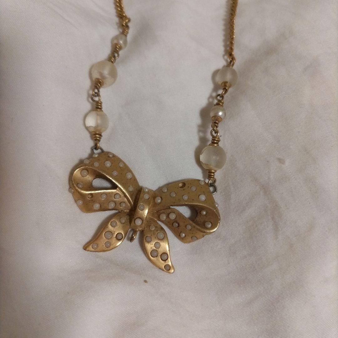 CHANEL（シャネル）のリボンモチーフネックレス