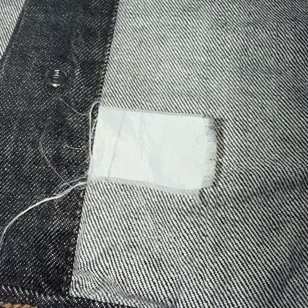 Levi's オレンジタブ デニムジャケット 先染めブラック