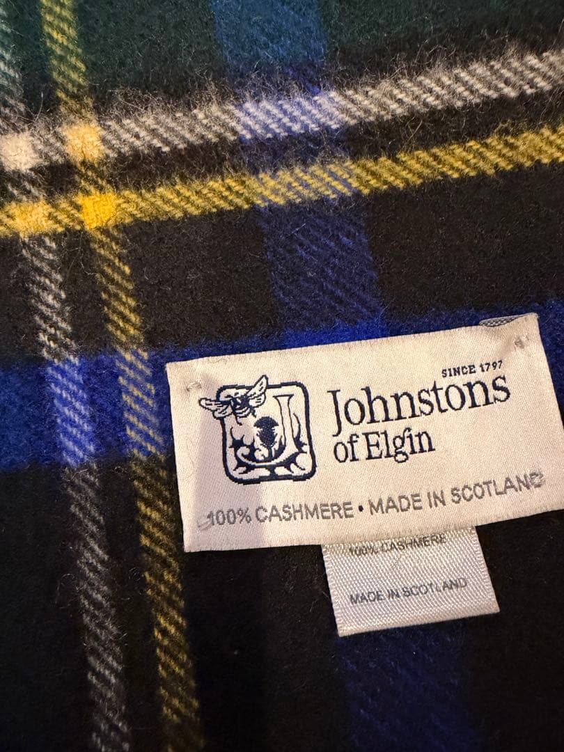 Johnstons of Elgin ジョンストンズ カシミヤ ストール大判